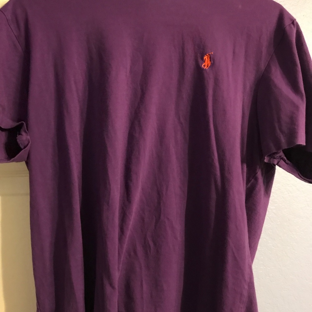 Purple Ralph Lauren polo